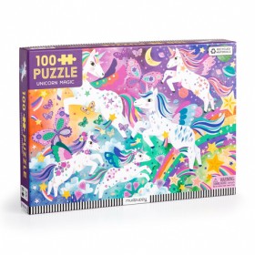 Mudpuppy+Unicorn+Magic+100+Pieces+Puzzle