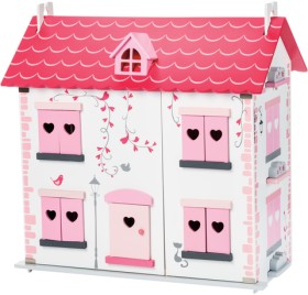 Classic+Wooden+Dollhouse