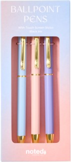 Noted+Aura+Stylus+Pens+Pack+of+3