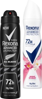 Rexona-Aerosols-220ml on sale