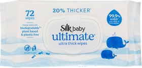 Silk+Ultimate+Baby+Wipes+72+Pack