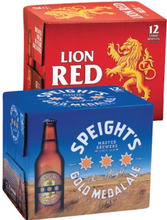 Lion+Red%2C+Speight%26rsquo%3Bs+GMA+or+Waikato+Draught+Bottles+or+Cans+12+Pack