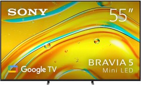Sony-55-BRAVIA-5-4K-HDR-Mini-LED-Google-TV-2025 on sale