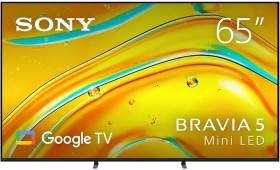 Sony-65-BRAVIA-5-4K-HDR-Mini-LED-Google-TV-2025 on sale