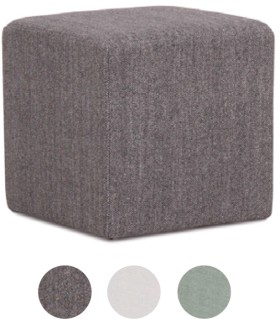 Houston-Wool-Footstool-Cube on sale