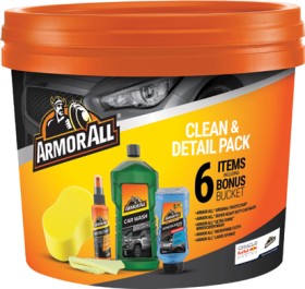 Armor-All-6-Pce-Clean-Detail-Gift-Bucket on sale