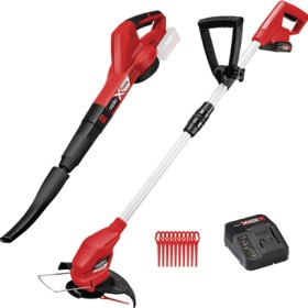 Ozito-PXC-18V-Blower-Grass-Trimmer-Kit on sale