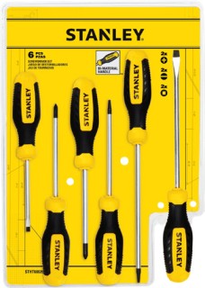 Stanley+6+Pce+Screwdriver+Set