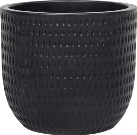 22cm+Dotty+Ceramic+Pot