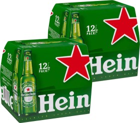 Heineken-Lager-Bottles-12-Pack on sale