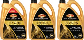 SELECTED-Gulf-Western-SYN-X-5L-ENGINE-OILS on sale