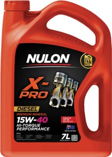 Nulon-X-PRO-HI-TORQUE-15W-40-7L-ENGINE-OIL on sale