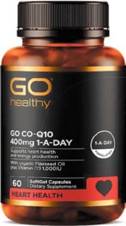 GO-Healthy-CoQ10-400mg-1-A-Day-Heart-Health-Supplement-60-Capsules on sale