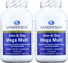 Sanderson-One-A-Day-Mega-Multivitamin-90-Capsules on sale