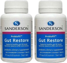 Sanderson+ProbioFX+Gut+Restore+Chewables+100+Tablets