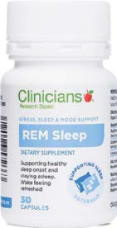 Clinicians-REM-Sleep-30-Capsules on sale
