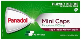 Panadol+Mini+Caps+500mg+96+Pack