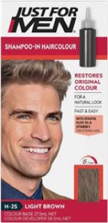 Just-For-Men-Shampoo-In-Haircolour-H-25-Light-Brown on sale