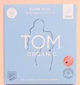 Tom+Organic+Ultra+Thin+Super+Pads+with+Wings+10+Pack