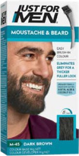Just+For+Men+Moustache+%26amp%3B+Beard+Brush-In+Colour+Gel+Dark+Brown