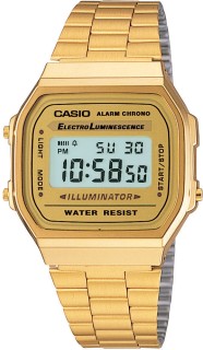 Casio-Vintage-Ladies-Digital-Watch-A168WG-9WDF on sale