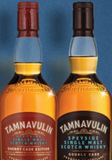 Tamnavulin-Single-Malt-Sherry-Cask-Edition-700mL-or-Tamnavulin-Single-Malt-Double-Cask-Whisky-700mL on sale