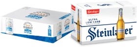 Speights-Summit-Ultra-Low-Carb-24-x-330mL-Cans-or-Steinlager-Ultra-Low-Carb-24-x-330mL-Bottles on sale