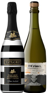 Taylors+Estate+Sparkling+Cuv%26eacute%3Be+or+19+Crimes+Blanc+de+Blancs+NV+750mL