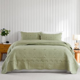 Gracious-Living-Eva-Cotton-Coverlet on sale