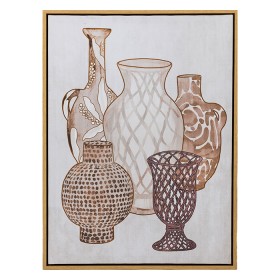 Kofi+Urns+Framed+Canvas