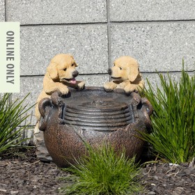 Puppy+Water+Feature