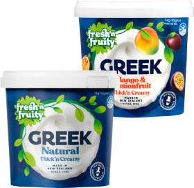 Freshn-Fruity-Greek-Yoghurt-Tub-1kg on sale