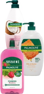 Palmolive-Body-Wash-1L-Foaming-Hand-Wash-Refill-1L-Shampoo-or-Conditioner-700ml on sale