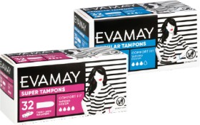 Eva-May-Tampons-Regular-or-Super-32-Pack on sale