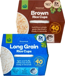 Woolworths-Microwave-Rice-Cups-2-x-125g on sale