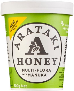 Arataki-Multi-Flora-Manuka-Honey-500g on sale