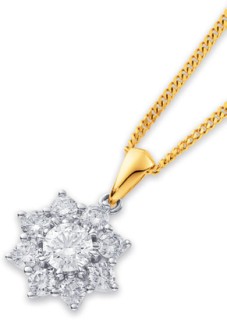 10ct-Element-Lab-Diamond-Pendant on sale