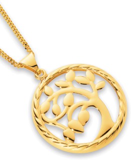 9ct-Open-Circle-Tree-of-Life-Pendant on sale