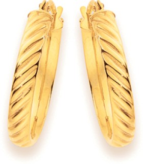 9ct-15mm-Twist-Hoop-Earrings on sale