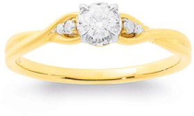 9ct%2C+Diamond+Crossover+Ring