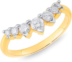 10ct+Element+Lab+Diamond+Band