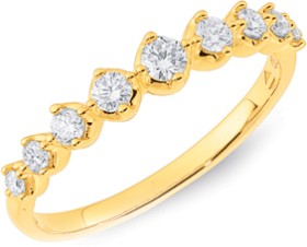 10ct+Element+Lab+Diamond+Band