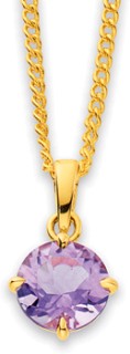 9ct-Amethyst-Pendant on sale