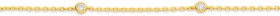 9ct+19cm+Cubic+Zirconia+Bracelet