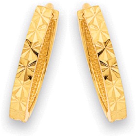 9ct%2C+Diamond+Cut+Huggies