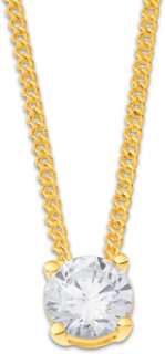 9ct-Cubic-Zirconia-Fancy-Cross on sale