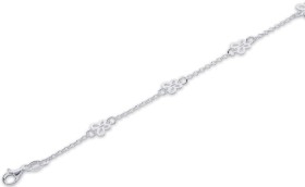 Sterling-Silver-Open-Butterflies-Bracelet-15cm-3cm-ext on sale
