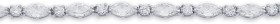 Sterling+Silver+18cm+Marquise+%26amp%3B+Round+Cubic+Zirconia+Tennis+Bracelet