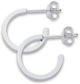 Sterling-Silver-Square-34-Hoops on sale