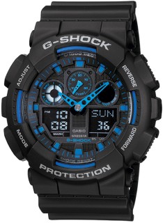 G-Shock-Gents-Analogue-Digital-Watch-GA100-1A2 on sale